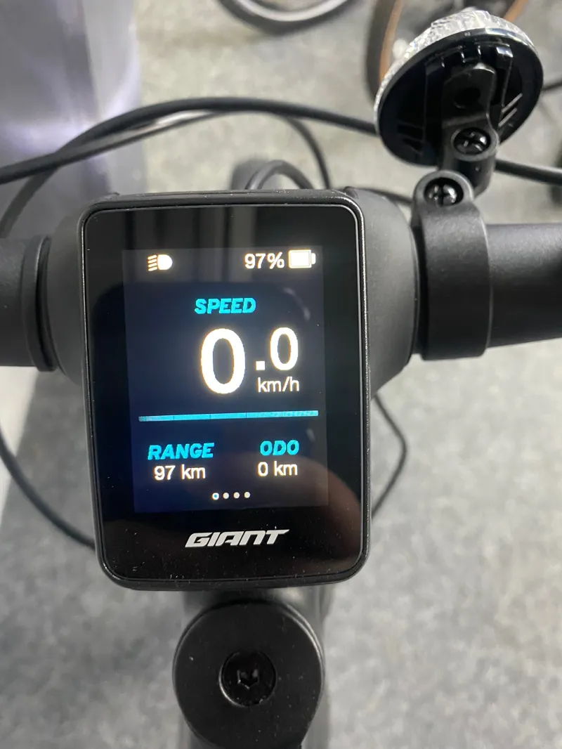 EX DISPLAY Giant FastRoad E+ EX Pro Electric Hybrid Bike X-Large 2022 Black-1